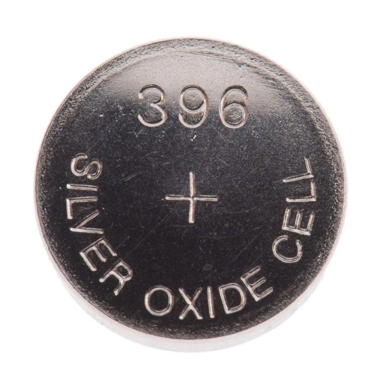 RS PRO Silver Oxide Button Battery SR59, 1.55 V, 7.9 mm Diameter, Pack of 5 514-7744