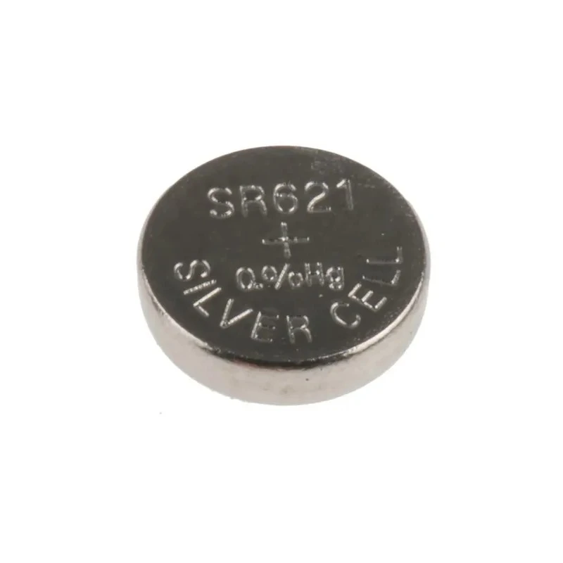 RS PRO Silver Oxide SR60 Button Battery 1.55 V 18 mAh 6.8 mm Diameter, Pack of 5 514-7750