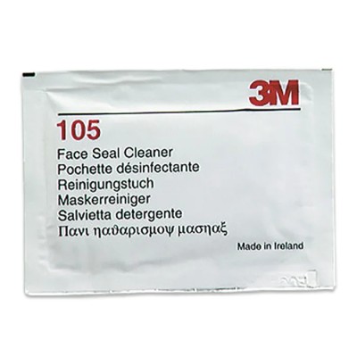 3M Respiratory Protection Accessory DP105 Clear Face Seal Cleaner ISO 9001 United Kingdom DP105
