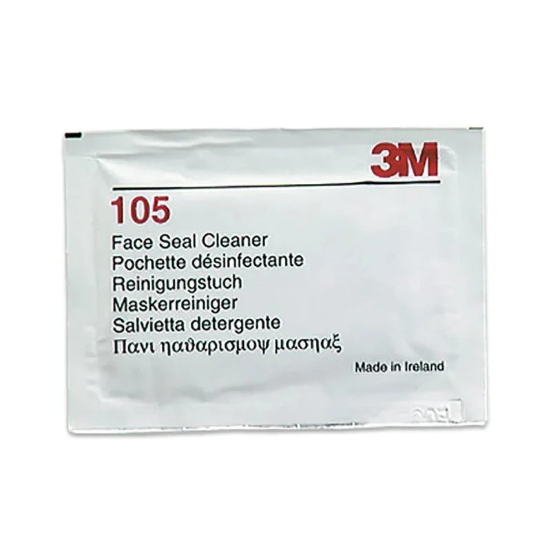 3M Respiratory Protection Accessory DP105 Clear Face Seal Cleaner ISO 9001 United Kingdom DP105