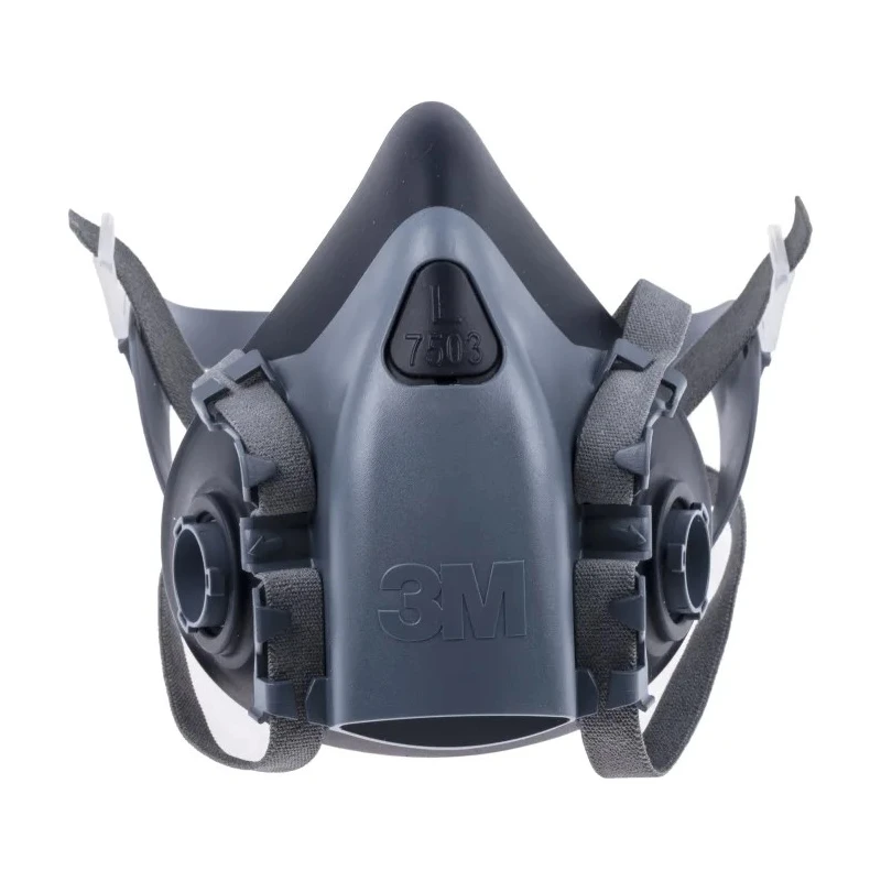 3M Respirator Mask Half Mask Silicone Large Size Series 7503 7503