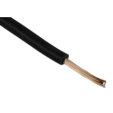 RS PRO Black 25 mm² 3 AWG Hook Up Wire, 196x0.4 mm Core Strands, 25 m Length, PVC Jacket, 600V, 70°C Maximum 516-8066