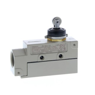Omron Roller Plunger Limit Switch, SPDT, Metal Housing, IP65 Protection, 250V AC, 15A 