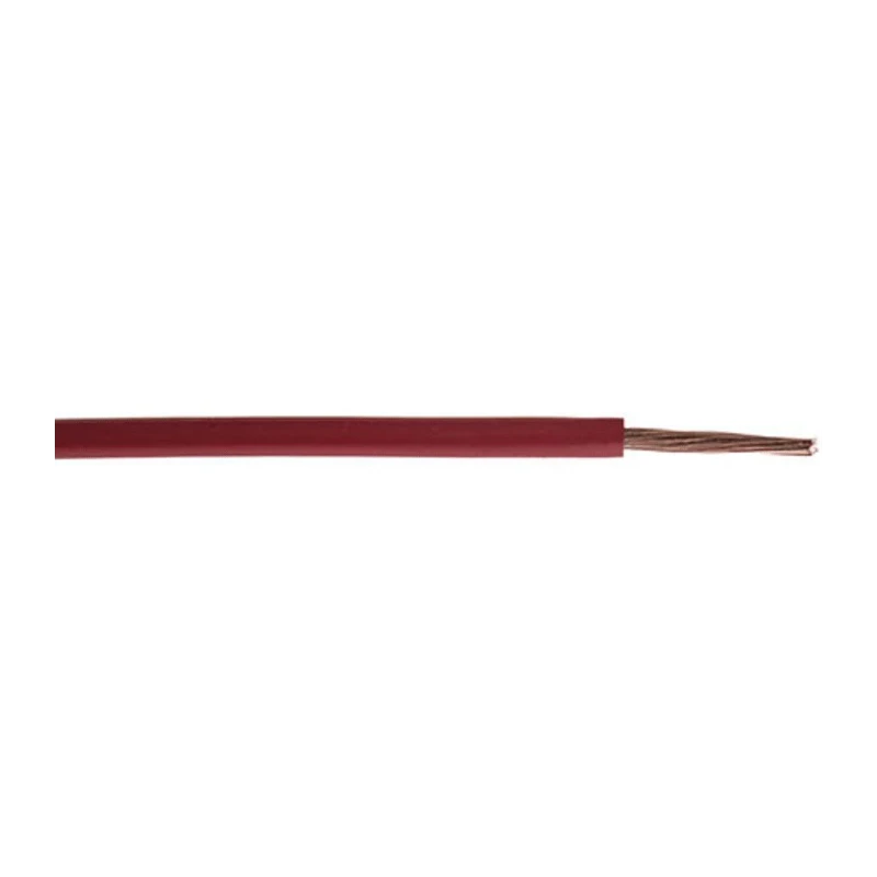 RS PRO Red 25 mm² Flexible BK Series Hook Up Wire, 3 AWG, 196/0.4 mm Strands, 25 m Length, Polyvinyl Chloride Jacket 516-8094