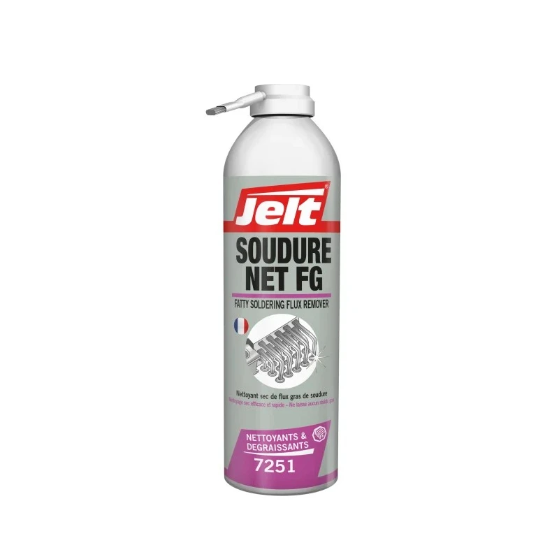 Jelt Solder Flux Remover 650 ml Lead Free, Rapid Evaporation, Residue Free 7251