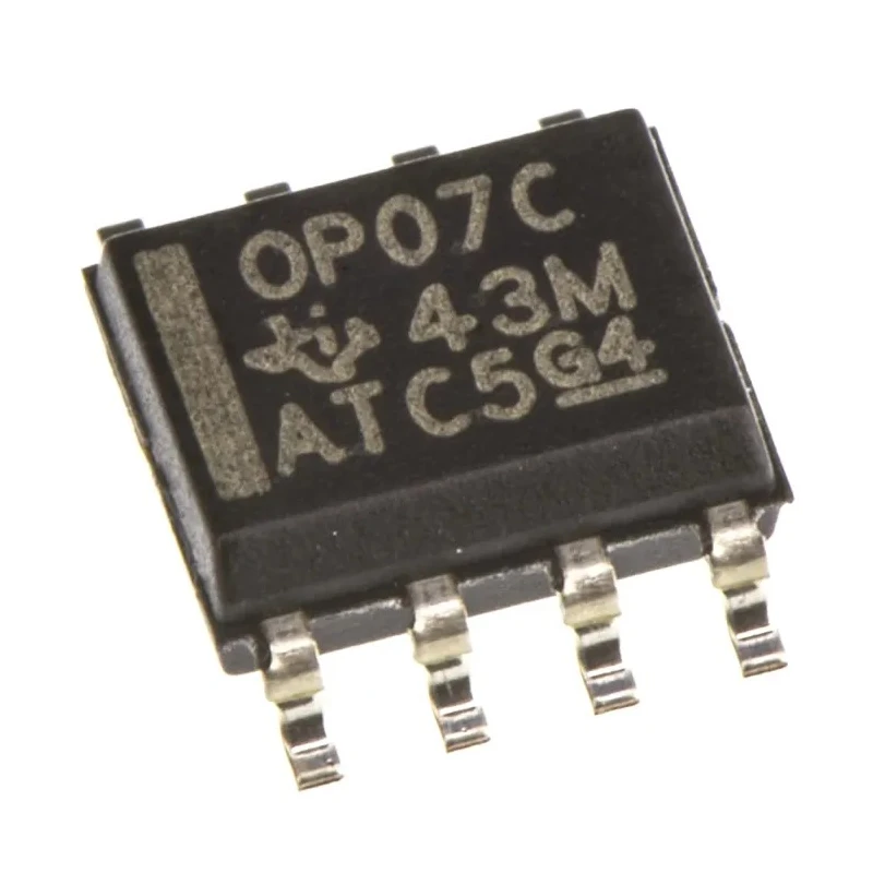 Texas Instruments Precision Operational Amplifier, 600 kHz Gain Bandwidth, 8-Pin SOIC, 22V Supply OP07CD