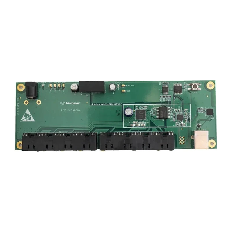 Microchip Power Management Development Kit with PSE AT Power Over Ethernet (POE) Support PD-IM-7608M