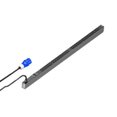 Rittal 32A 230V 28 Gang Socket Bar with 3m Cord IEC C19 and IEC C13 7979116