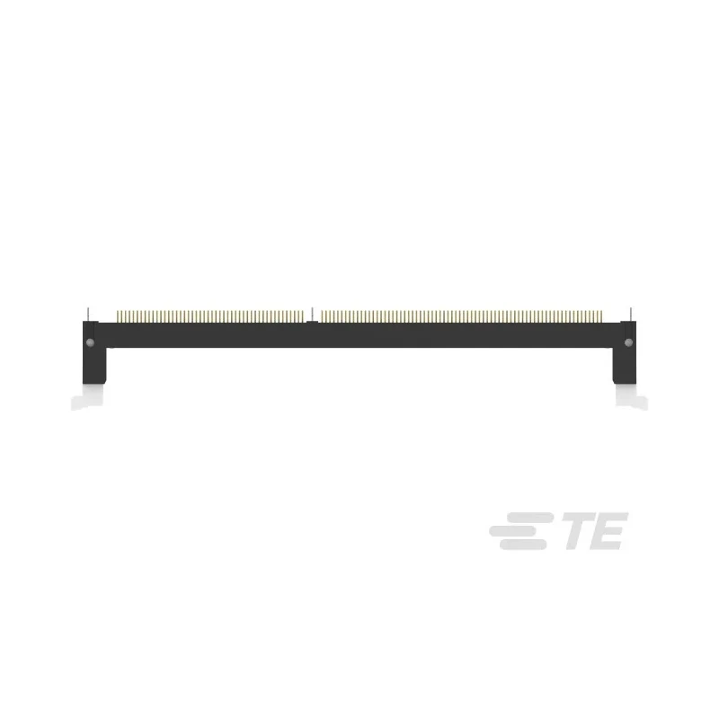 TE Connectivity Vertical Through Hole Mount DDR3 DIMM Socket 240 Contacts 1 mm Pitch 1.5V 750mA 1-1932000-1