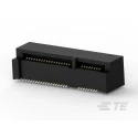 TE Connectivity mini PCI-E Series Straight Edge Connector Female Board 52 Contacts 0.8 mm Pitch 1 Row Solder 1759503-1
