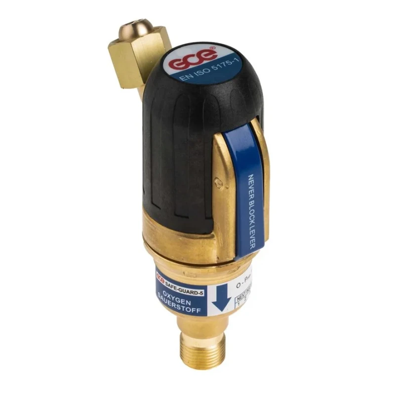 GCE Blow Torch Oxygen, Acetylene with Superguard Flashback Arrestors 3/8in BSP Connections 50950