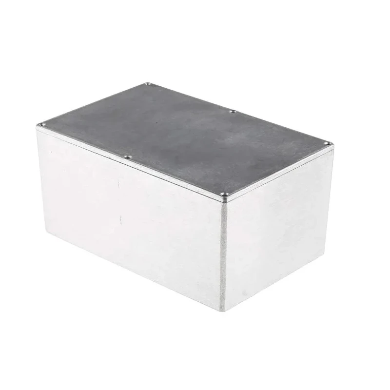 NEUTRAL Silver Silver Lid Die Cast Aluminium Enclosure, , 106.5 mm x 222.2 mm x 146 mm IP66