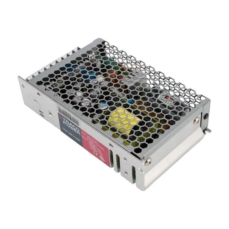 TRACOPOWER TXLN 080-312M2 Switching Power Supply 3 Outputs 12V DC 80W Universal Input 88-264V AC Chassis Mount