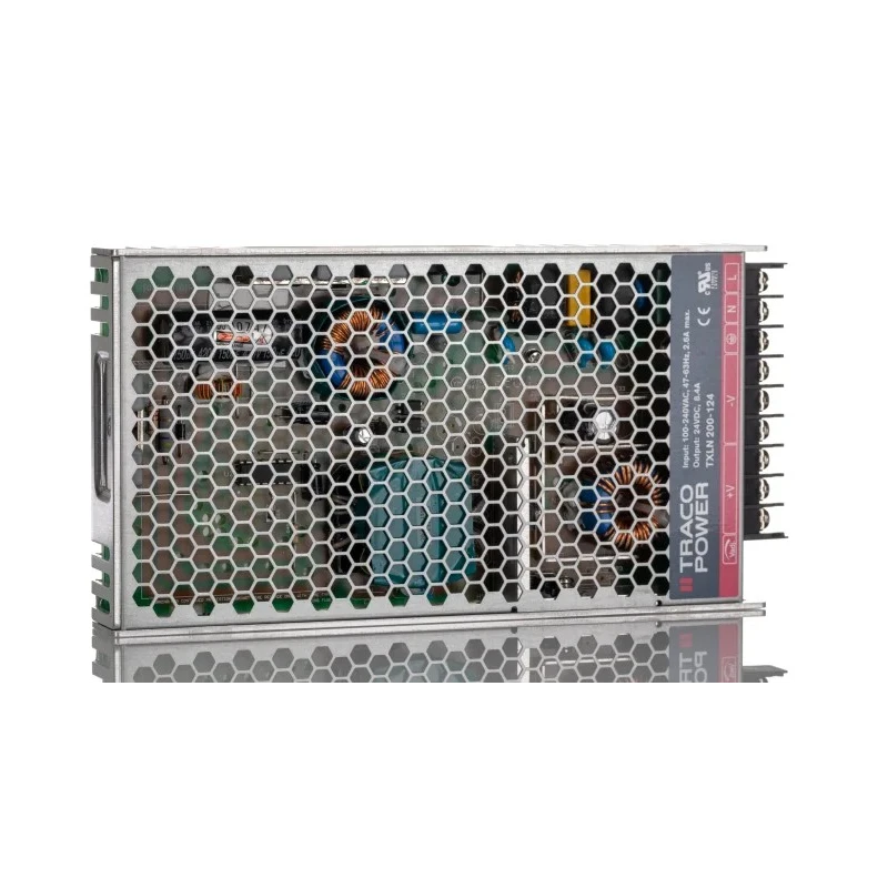 TRACOPOWER TXLN 200-124 Switching Power Supply 24V DC 202W 85-264V AC Chassis Mount TXLN 200-124