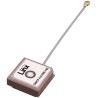 Linx Patch Multi-Band Antenna with UFL Connector, GPS, 1559.05 MHz to 1608.68 MHz, Gain 13.7 dBi ANT-GNCP-CA188L165
