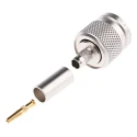 Telegartner TNC Series Coaxial Connector Cable Male TNC, 50 Ω, Straight Body Crimp J01010R0000