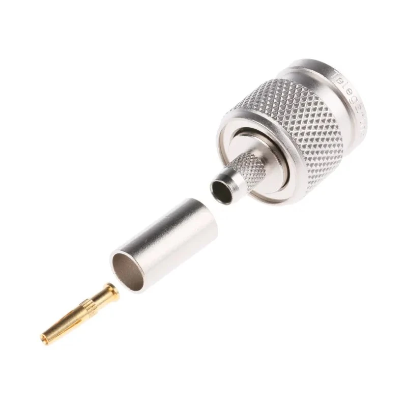 Telegartner TNC Series Coaxial Connector Cable Male TNC, 50 Ω, Straight Body Crimp J01010R0000