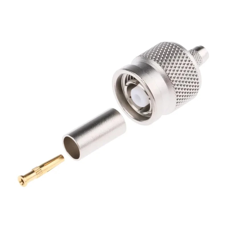 Telegartner TNC Series Coaxial Connector Cable Male TNC, 50 Ω, Straight Body Crimp J01010R0000