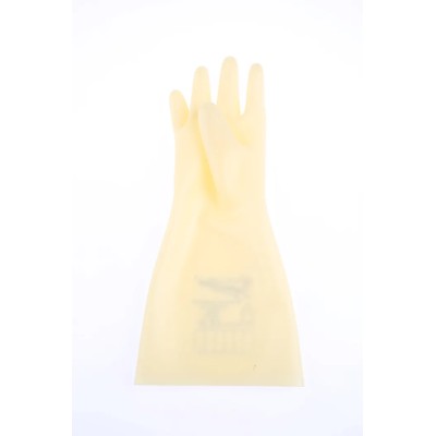Polyco Healthline Electricians Gloves Yellow Latex Electrical Insulating Gloves Size 9 RE00360/09