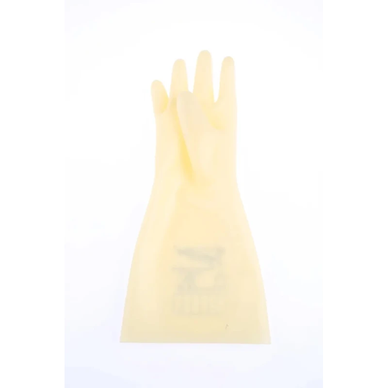 Polyco Healthline Electricians Gloves Yellow Latex Electrical Insulating Gloves Size 9 RE00360/09