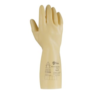 Polyco Healthline Electricians Gloves Yellow Latex Electrical Insulating Gloves Size 10 RE0360/10