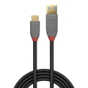 Lindy Electronics IC Socket USB Cable Male USB Type C to Male USB 3.2 USB Type A 1 m 36911