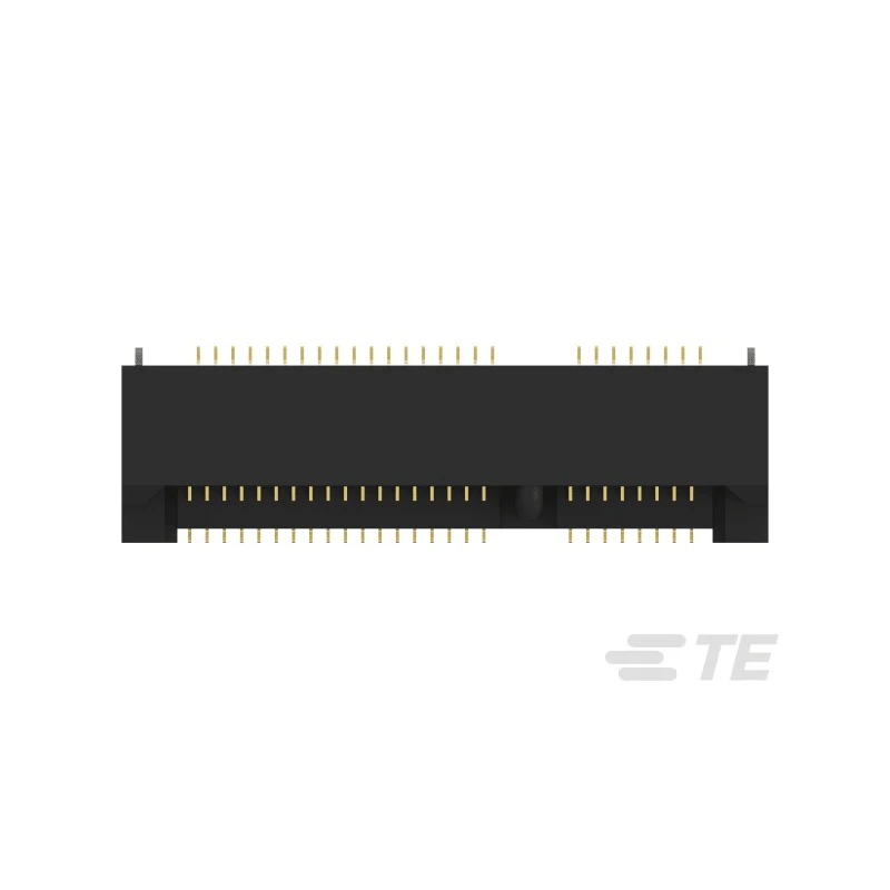 TE Connectivity Mini PCI Express Series Edge Connector Female, 52-Contacts, 0.8 mm Pitch, 52 Row 1759547-1