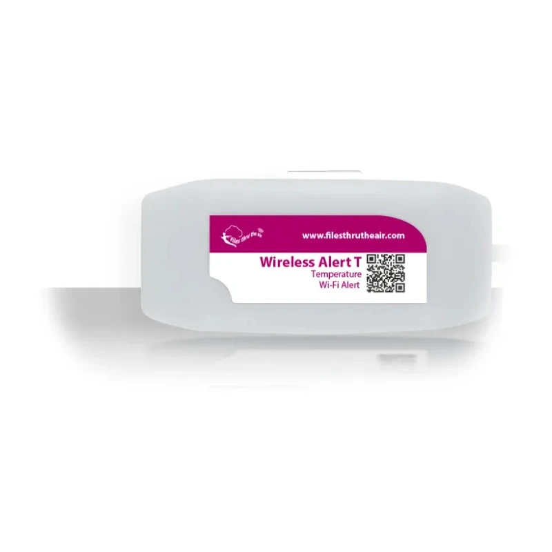 Lascar Wireless Alert T Temperature Data Logger WiFi, Battery Operated, Accuracy ±1°C, IP54, 1 Channel WIRELESS ALERT-T