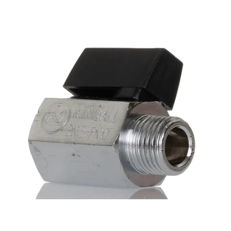 Norgren Nickel Plated Brass Threaded 2-Way Reduced Bore Ball Valve G 10 bar 601112228