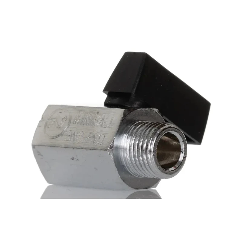 Norgren Nickel Plated Brass Threaded 2-Way Reduced Bore Ball Valve G 10 bar 601112228