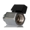 Norgren Nickel Plated Brass Threaded 2-Way Reduced Bore Ball Valve G 10 bar 601112228