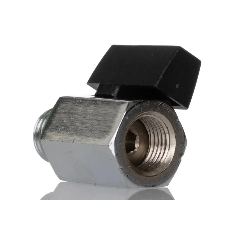 Norgren Nickel Plated Brass Threaded 2-Way Reduced Bore Ball Valve G 10 bar 601112228