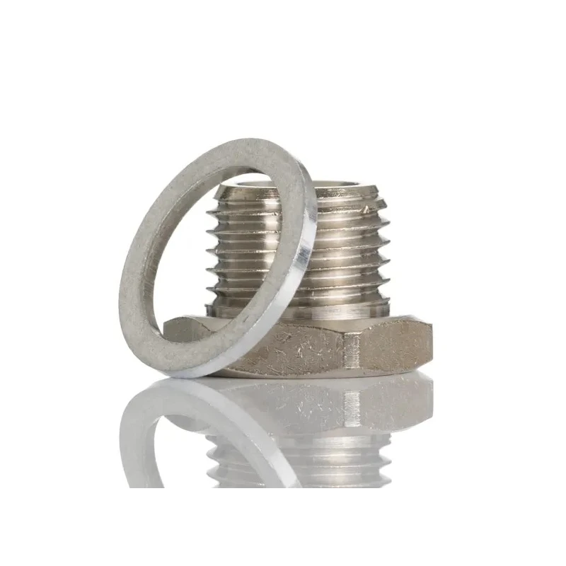 Norgren Nickel Plated Brass Plug Fitting 1/4 in G Thread Size 13mm Length 160050028