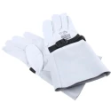 Polyco Healthline Electricians Gloves Grey Leather Size 9 Uncoated RE-PRO/09