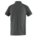 Mascot Workwear BOTTROP Anthracite Polyester, Cotton Men Short Sleeve Button Closure Polo Shirt 50569-961-1809 S