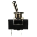 APEM Toggle Switch Panel Mount On-Off SPST Tab Terminal 24 V dc 250 V ac X12CP