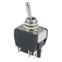 APEM Toggle Switch Panel Mount On-On DPDT Tab Terminal 24 V dc 250 V ac Y22CP