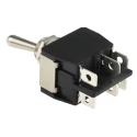 APEM Toggle Switch Panel Mount On-On DPDT Tab Terminal 24 V dc 250 V ac Y22CP