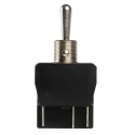 APEM Toggle Switch Panel Mount On-Off-On DPDT Tab Terminal 24 V dc 250 V ac Y32CP