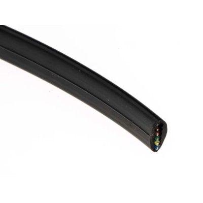 RS PRO 6 Core Telephone Cable Black Sheath 50 m 518-5746
