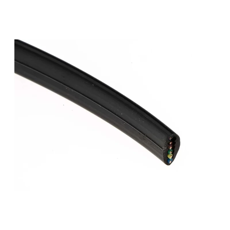 RS PRO 6 Core Telephone Cable Black Sheath 50 m 518-5746