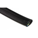 RS PRO 6 Core Telephone Cable Black Sheath 50 m 518-5746