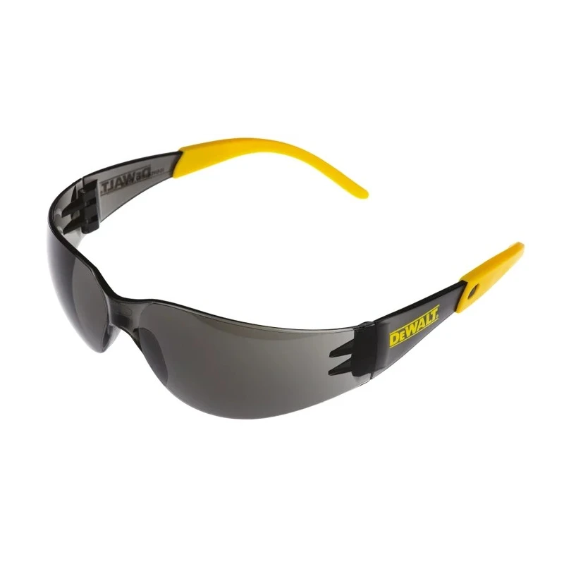 DeWALT Protector Safety Glasses, Scratch Resistant Grey Polycarbonate Lens DPG54-2D EU