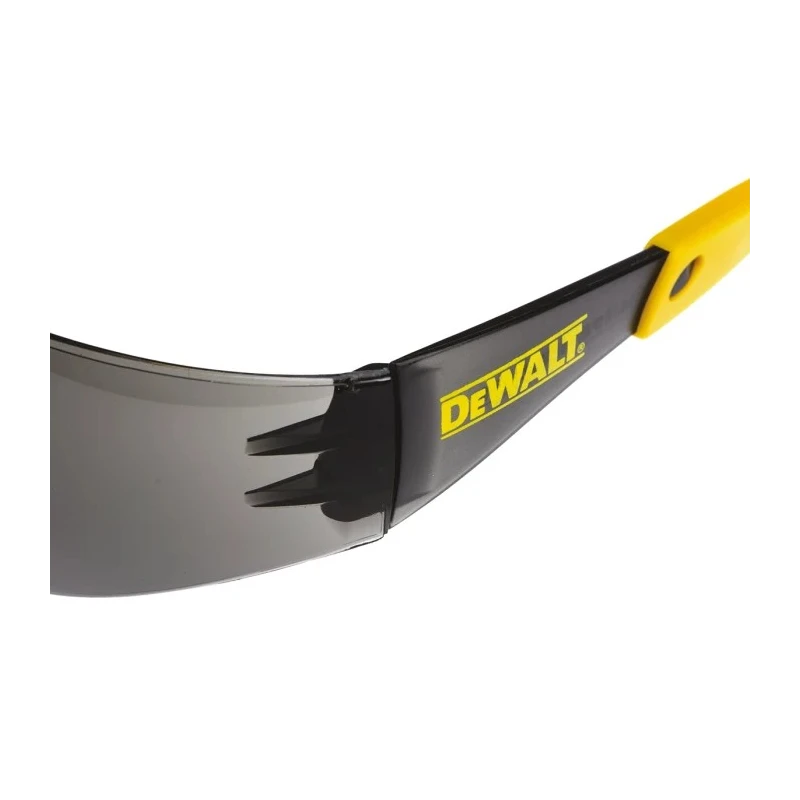 DeWALT Protector Safety Glasses, Scratch Resistant Grey Polycarbonate Lens DPG54-2D EU