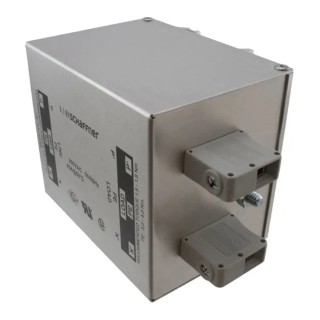 Schaffner DIN Rail EMC Filter 2 Phase 8A 520V AC 400Hz Terminal Block FN2412H