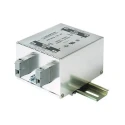 Schaffner DIN Rail EMC Filter, Terminal Block, 1 Phase, 32 A, 250V AC, 400Hz, Model FN2412