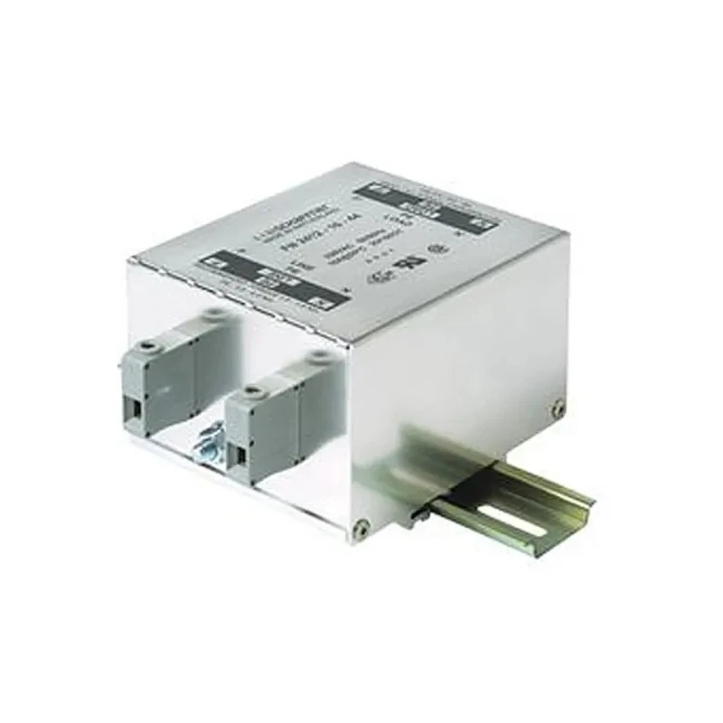Schaffner DIN Rail EMC Filter, Terminal Block, 1 Phase, 32 A, 250V AC, 400Hz, Model FN2412