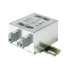 Schaffner DIN Rail EMC Filter, Terminal Block, 1 Phase, 32 A, 250V AC, 400Hz, Model FN2412