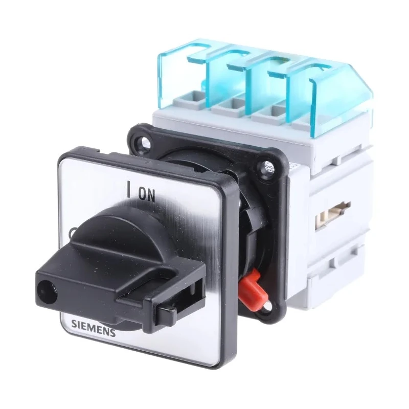 Siemens 3-Pole Panel Mount Isolator Switch IP65, 16A, 7.5 kW, 690V ac, Series 3LD 