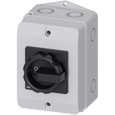 Siemens 3-Pole Front Isolator Switch IP65 32A 12 kW 